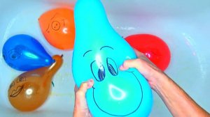 Finger family / Песня Для детей Семья пальчиков Развивающее видео Учим цвета Лопаем воздушные шарик