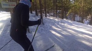 Обзор лыжной трассы в ГАБО