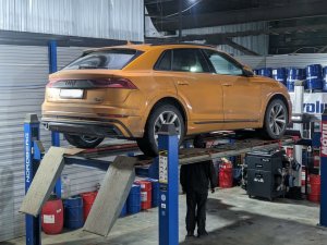 Замена масла в АКПП Audi Q8 ZF 8hp65