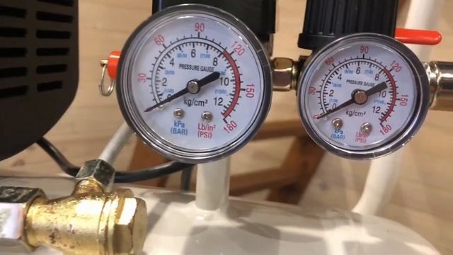 Компрессор HANDTEK 50литров, обзор, сборка и первый запуск. смотреть онлайн