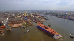 Спуск на воду УАЛ