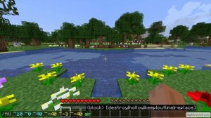 Replace Water with Air in Minecraft