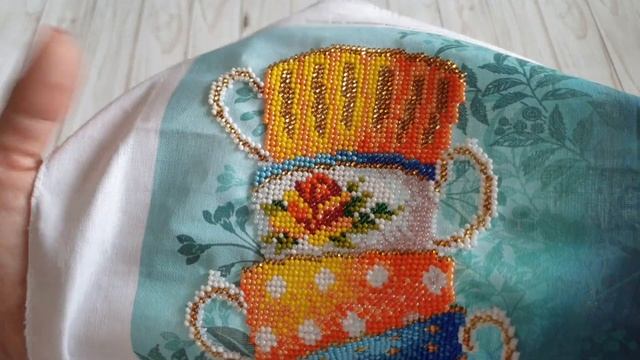 90. Синица прилетела - Радуга бисера, готовая работа. смотреть онлайн