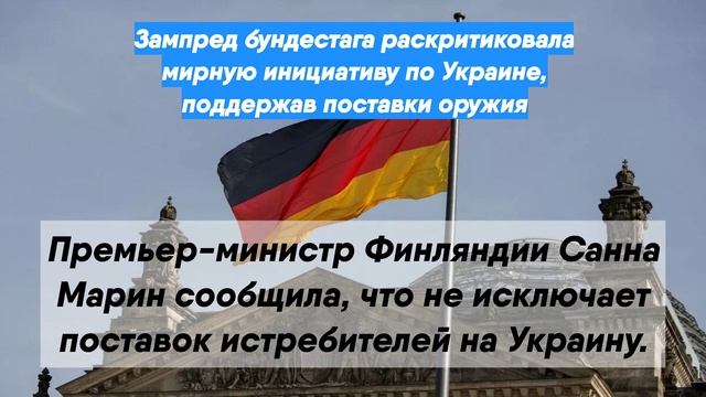 Стамбульская мирная инициатива. Германия поддерживает Украину. Переговоры Украина Финляндия. В Германии Манифест за мир на Украине митинг.