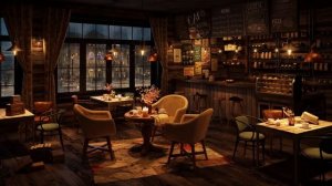 Night Jazz in Cozy Coffee Shop