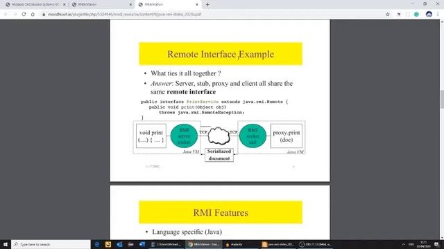 03 - RMI Features, Interfaces, Proxies смотреть онлайн