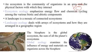 Basics of Ecology (Terms and timeline)-Rajani Classes