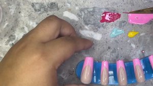 What she wanted vs. what she got ep 10 !!  Swirl nails tutorial ft Nail reserve LA ! press on nails