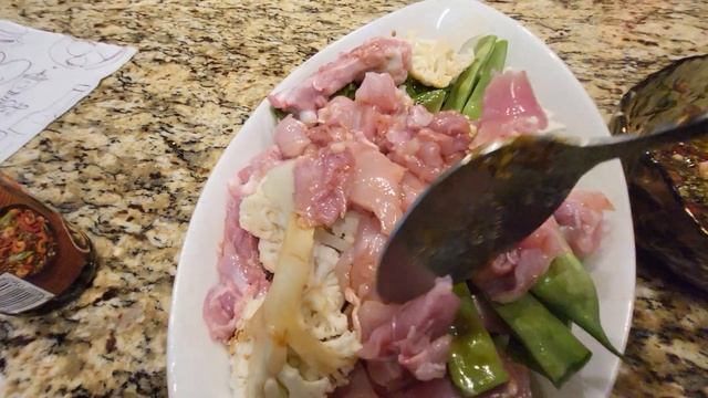 запеканка цветная капуста с курицей