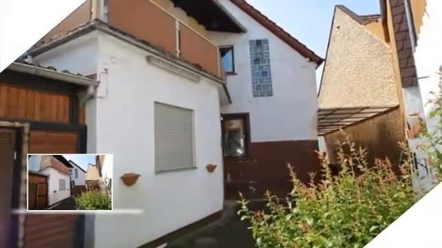 Budenheim - Kleines hübsches Backsteinhaus zum renovieren mit Nebengebäuden und tollem Garten смотреть онлайн