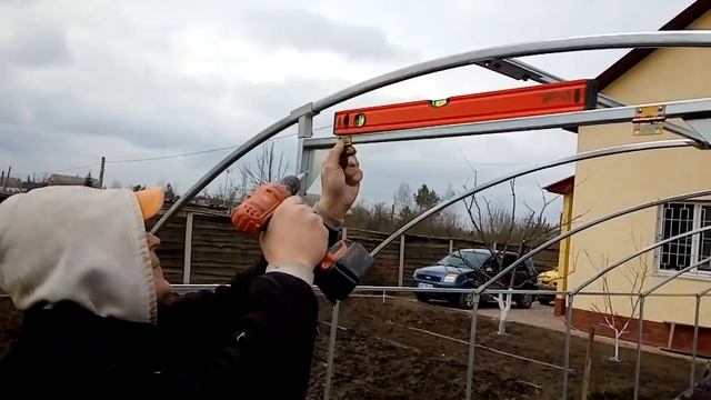 Как собрать теплицу,инструкция по сбору.Видео инструкция от фундамента до крыши+Монтаж поликарбонат смотреть онлайн