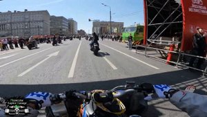 МОСКВА ОТКРЫТИЕ МОТОСЕЗОНА 2023 / КОЛОННА ИЗ 4000 МОТОЦИКЛОВ