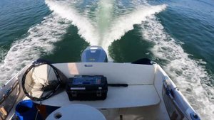 Fishing on a Merry Fisher 645 - Poole Dorset