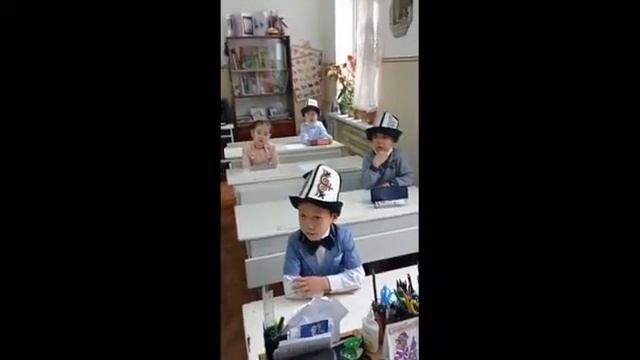 "Ак калпак" күнүнө карата балдардын иштери смотреть онлайн