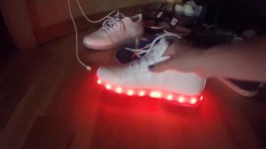 Светящиеся кроссовки. Детальный обзор