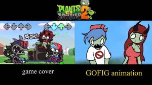 PVZ Sunflower died | VS CHOMPER | PLANTS VS ZOMBIES x FNF ANIMATION