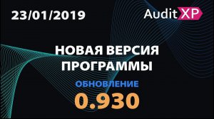 AuditXP Professional версия 0.930