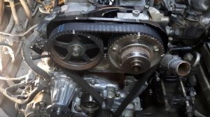 Лексус,GS300,2JZ,метки грм,установка ремня,ч4