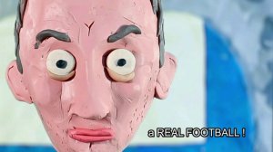 A series of claymation clips KAZAN IS A FOOTBALL 2 episode with English subtitles 