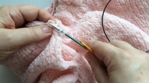 Плюшевый свитер. Мастер класс. Часть 2