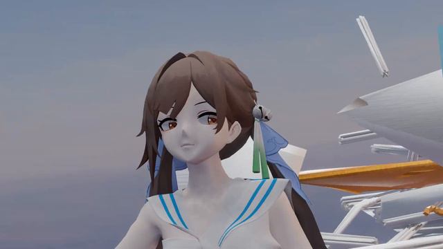 {MMD Blender}Beat Eater{honkai star rail/Sushang}clothsimulation