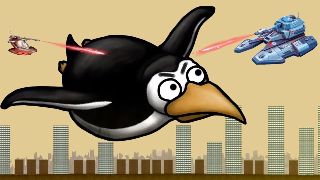 ПИНГВИН мутант съедает мир будущего Мультик ИГРА Tasty Planet Forever смотреть онлайн