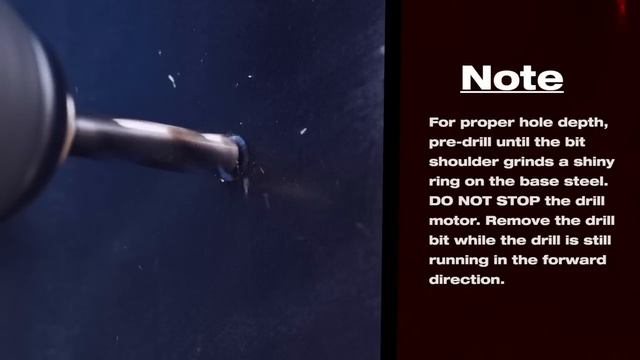 DEMO of proper installation of Hilti's threaded stud X-BT смотреть онлайн