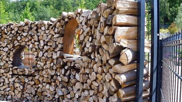 Забор из дров фото Забор из дров фото