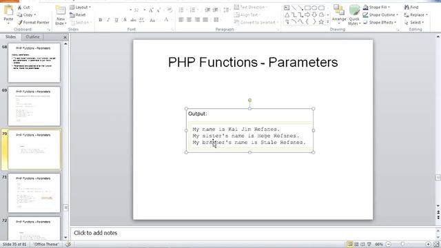 Php Functions 2017