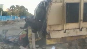 Подъем крана РДК