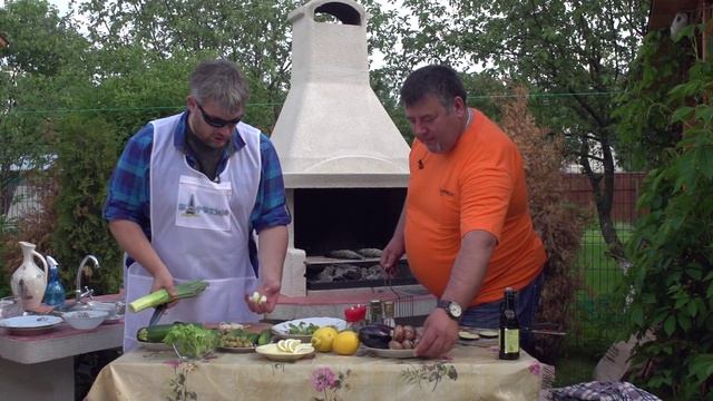 Фаршированная рыба. Кухня на свежем воздухе 25
