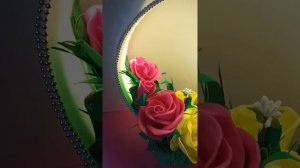 Розы из фоамирана и изолона