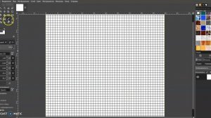 Урок в Gimp. Создание сетки для Pixel Art
