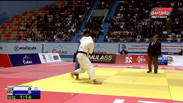 Комроншоҳ УСТОПИРИЁН vs Азизбек АВАЗМУРОДОВ , -90кг, Нимниҳоӣ, Ҷоми Президенти Тоҷикистон 2021 смотреть онлайн