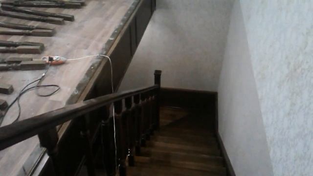 лестница из ореха, балюстрада смотреть онлайн