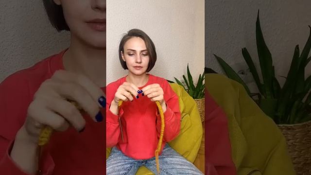 Самый простой способ расчета петель для шапок? #вязание #knitting