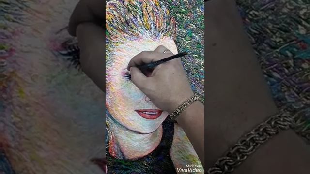 Необычная техника !!!Акрил+жидкий пластик... смотреть онлайн