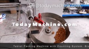 Pouch Machine with Tablet Dosing Counting System