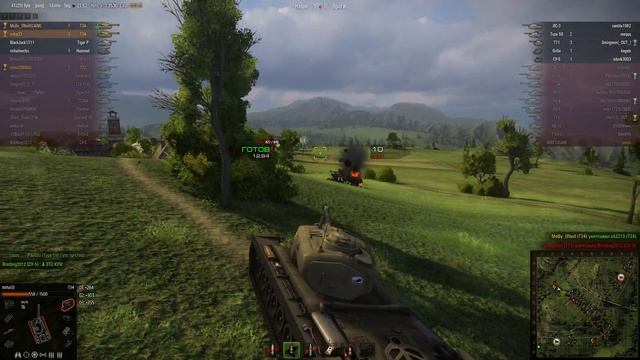 World of Tanks - T34 Взвод американских танков