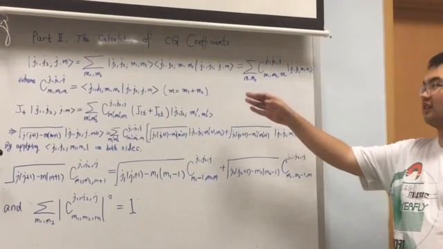 Formula summary for Angular Momentum and Calculation of CG Coefficients