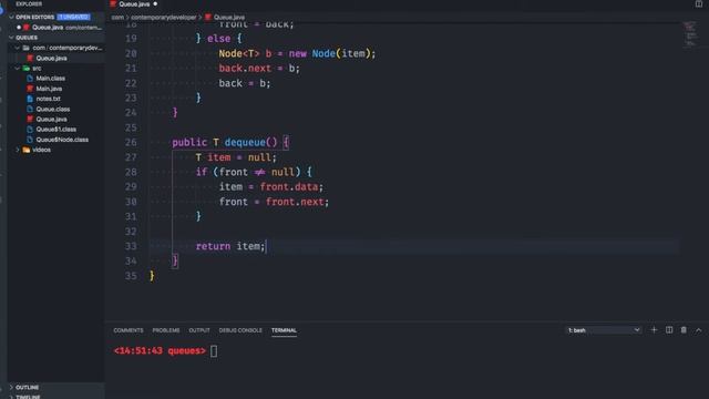 Queue - Data Structures in Java