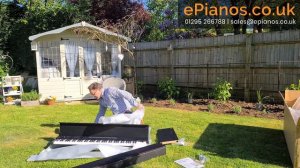 Korg LP-380 Piano Unboxing | What comes in the box?