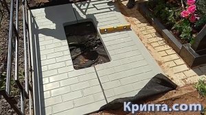Ритуальные плиты монтаж
