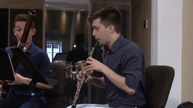 Quartet for Flute Oboe Clarinet Bassoon Francaix смотреть онлайн