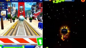 Talking Tom Gold Run VS Sonic Dash Кто Круче? Генерал Том VS Юный Соник