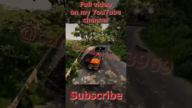 Cars vs Massive Speed Bumps Welcome to the Jungle  BeamNG.Drive