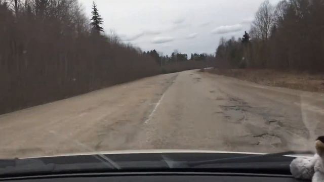 Ужасные платные дороги в Псковской области ( Опочка- Дубровка) смотреть онлайн