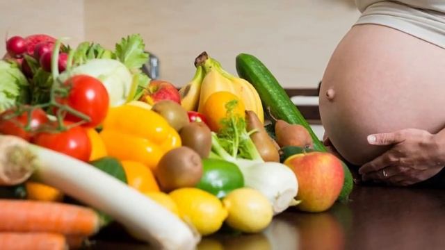 здоровое питание для беременных, фрукты, овощи, творог