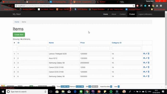 Tutorial Yii2 | Displaying data | Chapter 8 смотреть онлайн