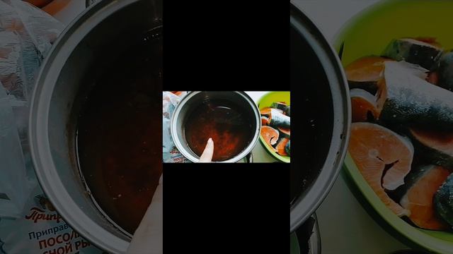 Солёная горбуша в рассоле 🐟